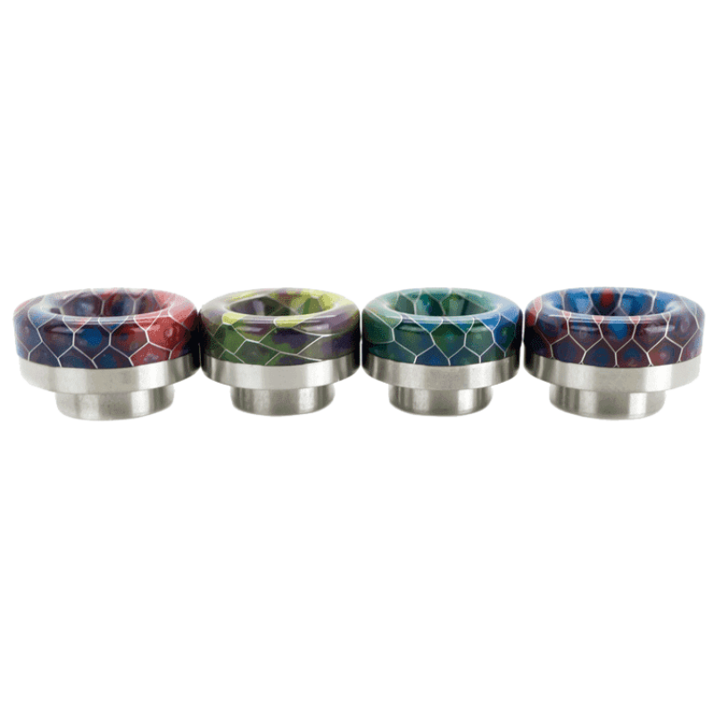 Asmodus Hybrid Metal Bubba Comb Style 810 Drip Tip