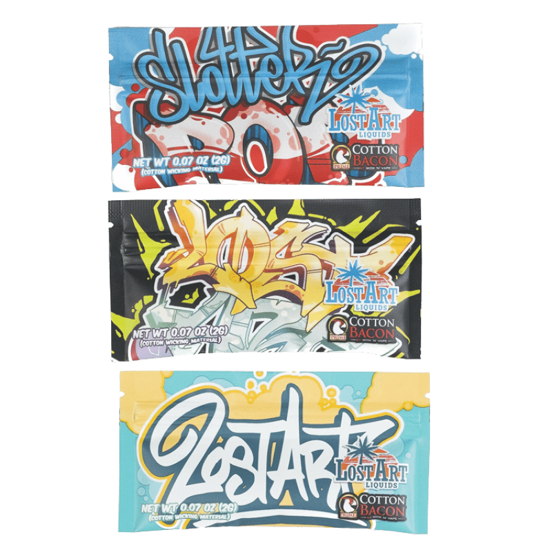 Lost Art Liquids Lost Art and Wick N Vape Cotton B...