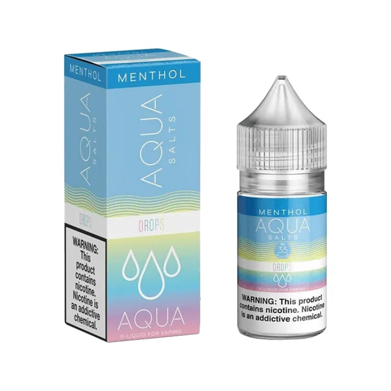 Aqua Salts Menthol Drops Salts 30ml
