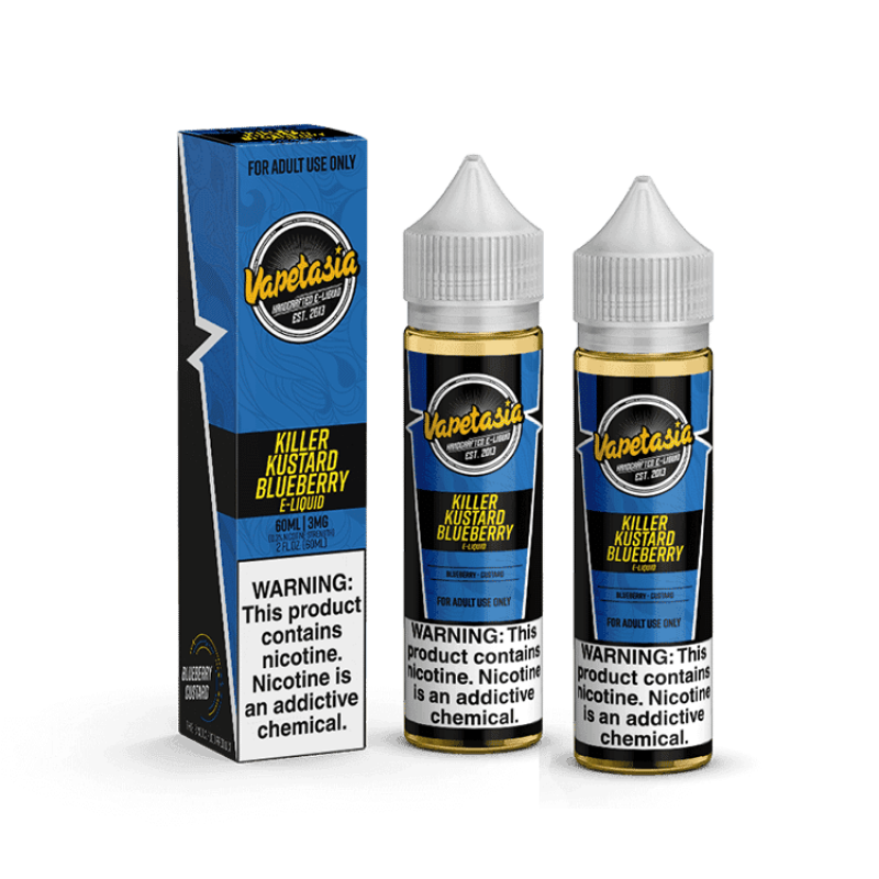 Vapetasia Killer Kustard Blueberry 60ml (x2)
