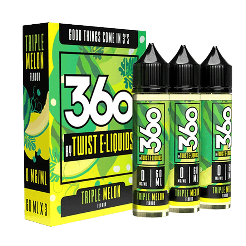 Twist Eliquids 360 Triple Melon 60ml (x3)