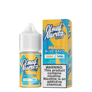 Cloud Nurdz Peach Blue Razz Salts 30ml