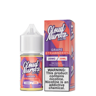 Cloud Nurdz Grape Strawberry Salts 30ml