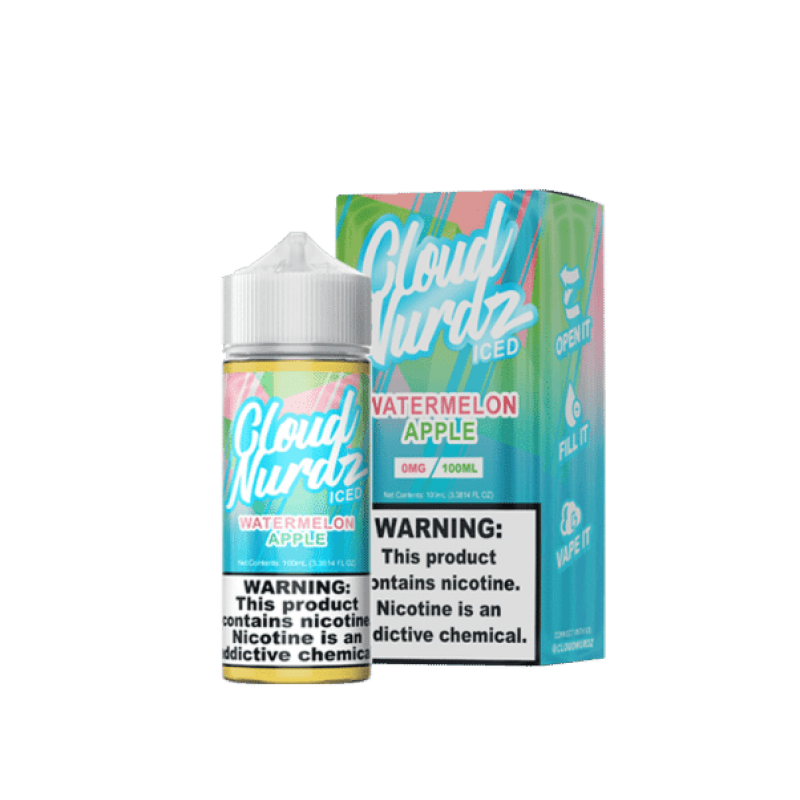 Cloud Nurdz Watermelon Apple Iced 100ml