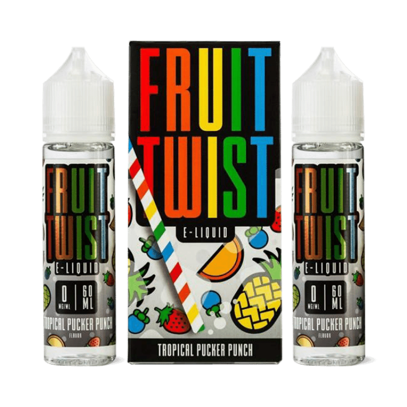 Fruit Twist Tropical Pucker Punch 120ml