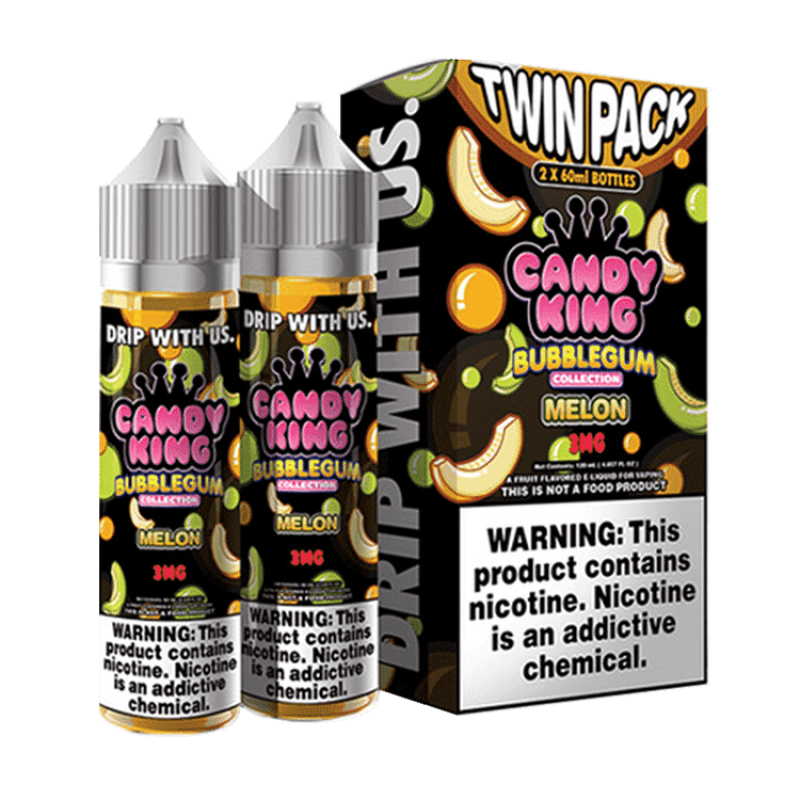 Candy King Bubblegum Collection - Melon (2x60ml)