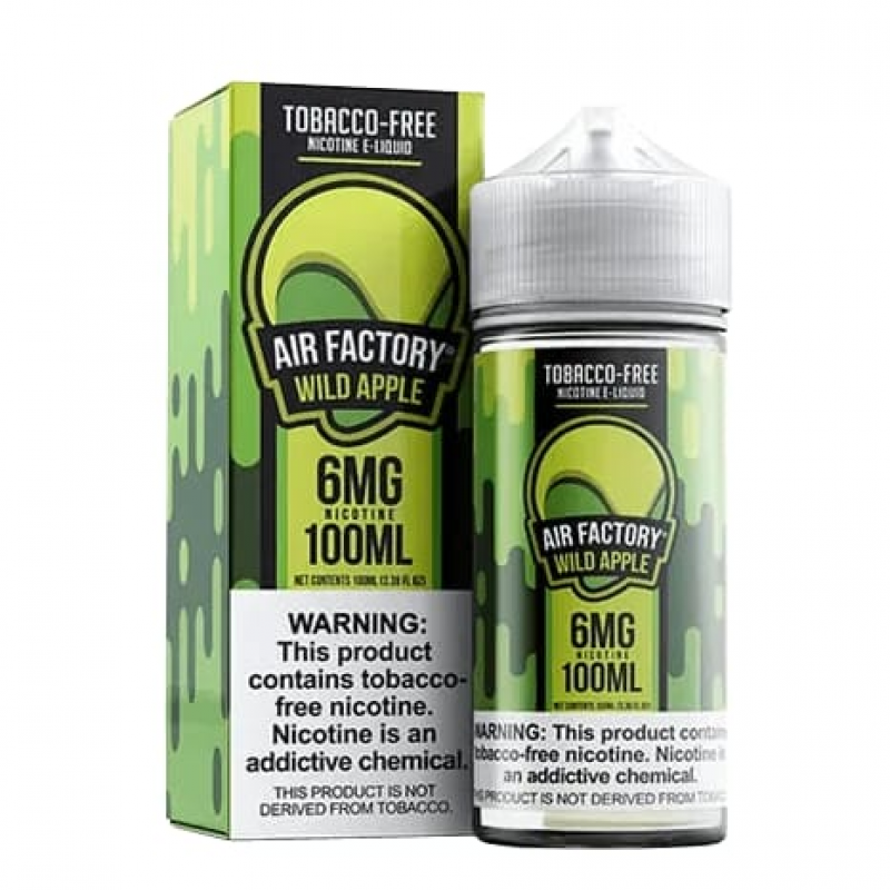 Air Factory Wild Apple 100ml (Tobacco-free Nicotin...