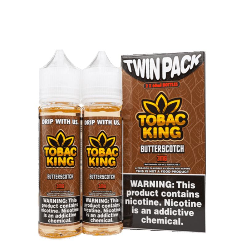 Tobac King Butterscotch (2 x 60ml)