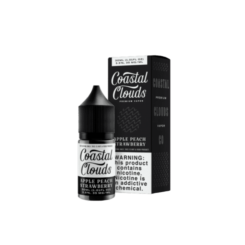 Coastal Clouds Apple Peach Strawberry Salts 30ml