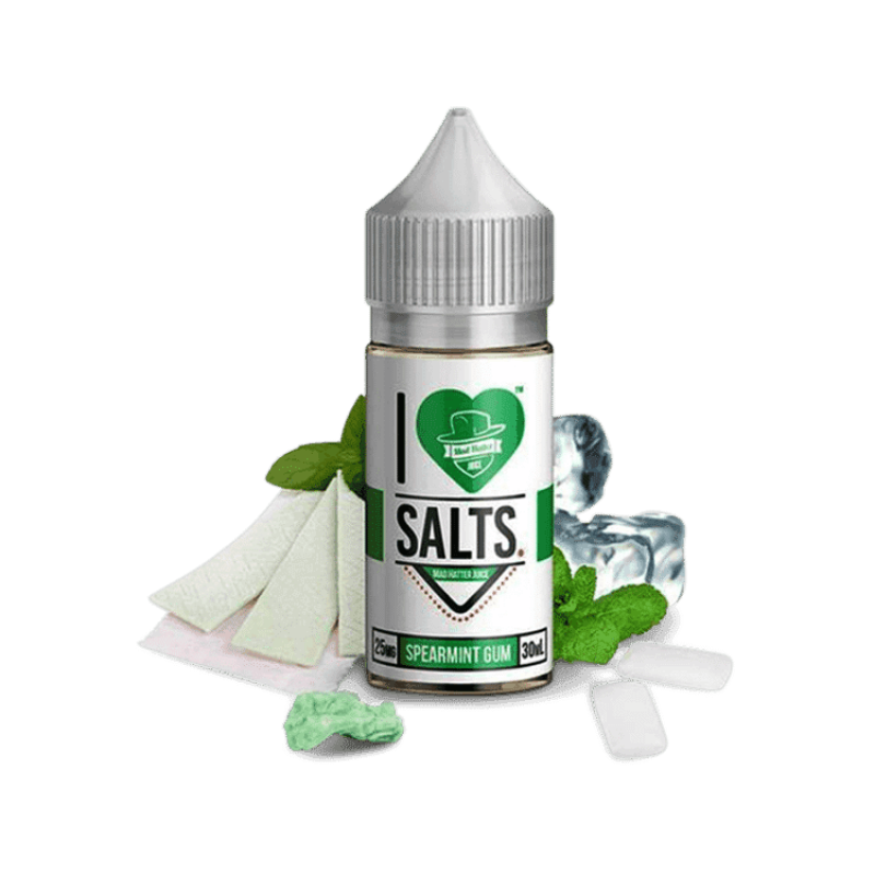 Mad Hatter Juice I Love Salts Spearmint Gum